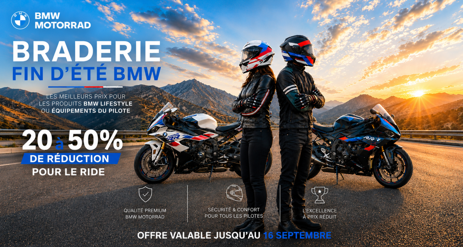 Braderie fin été BMW